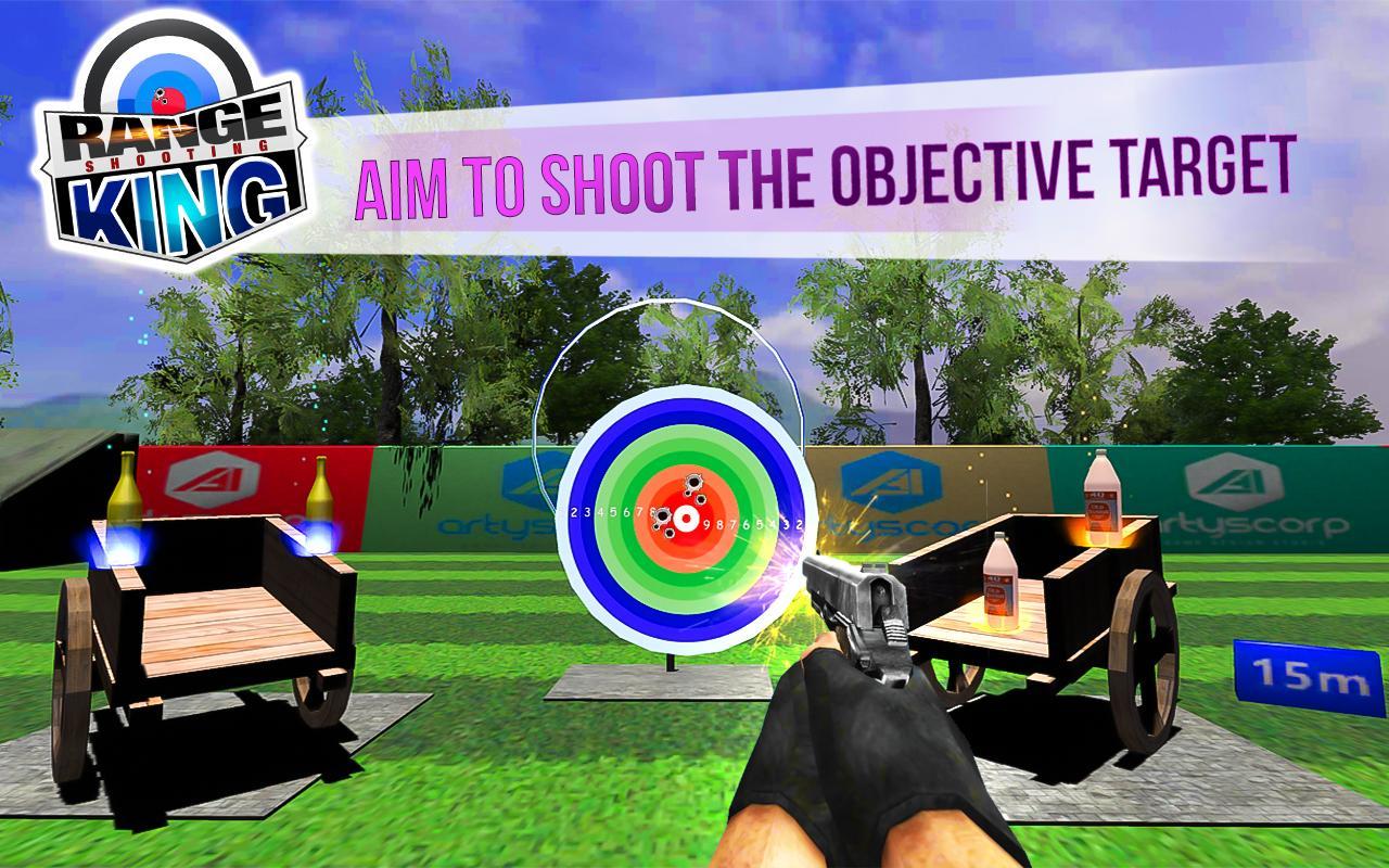 Range Shooting King: Bottle Shoot Academy