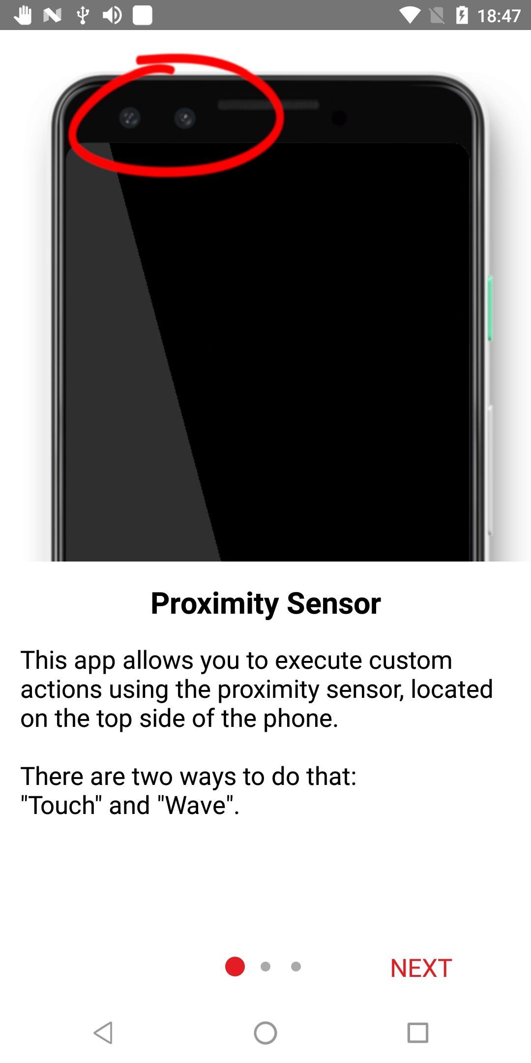 Proximity Actions