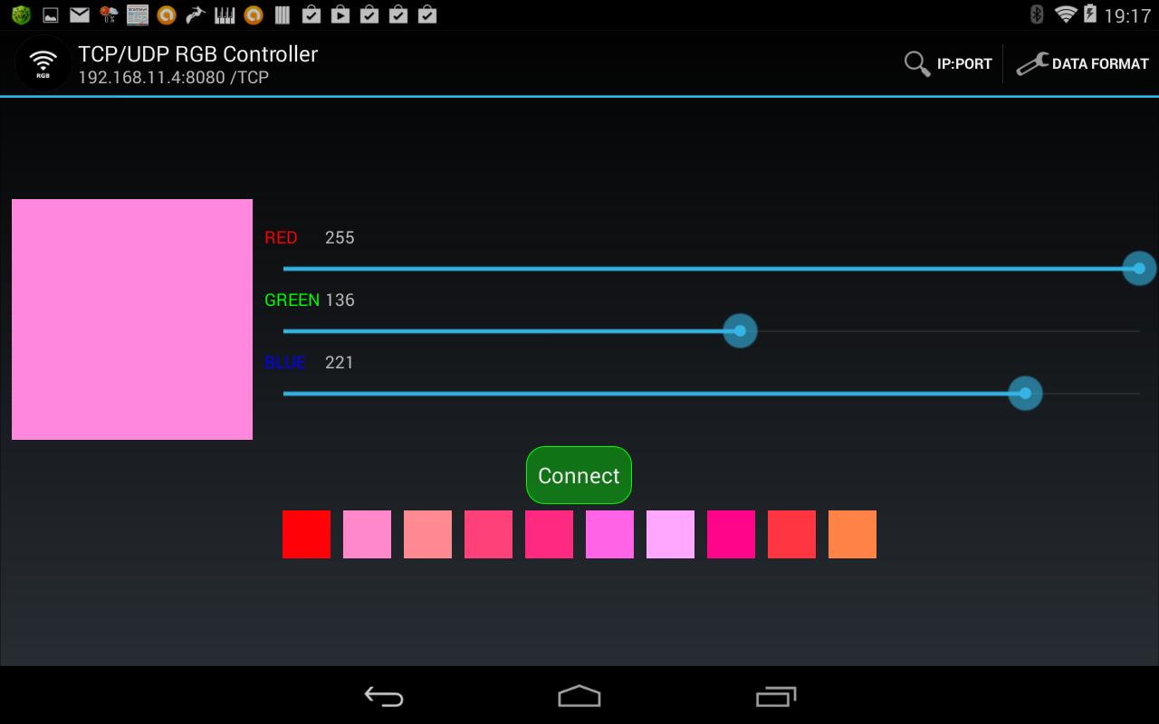 TCP UDP RGB