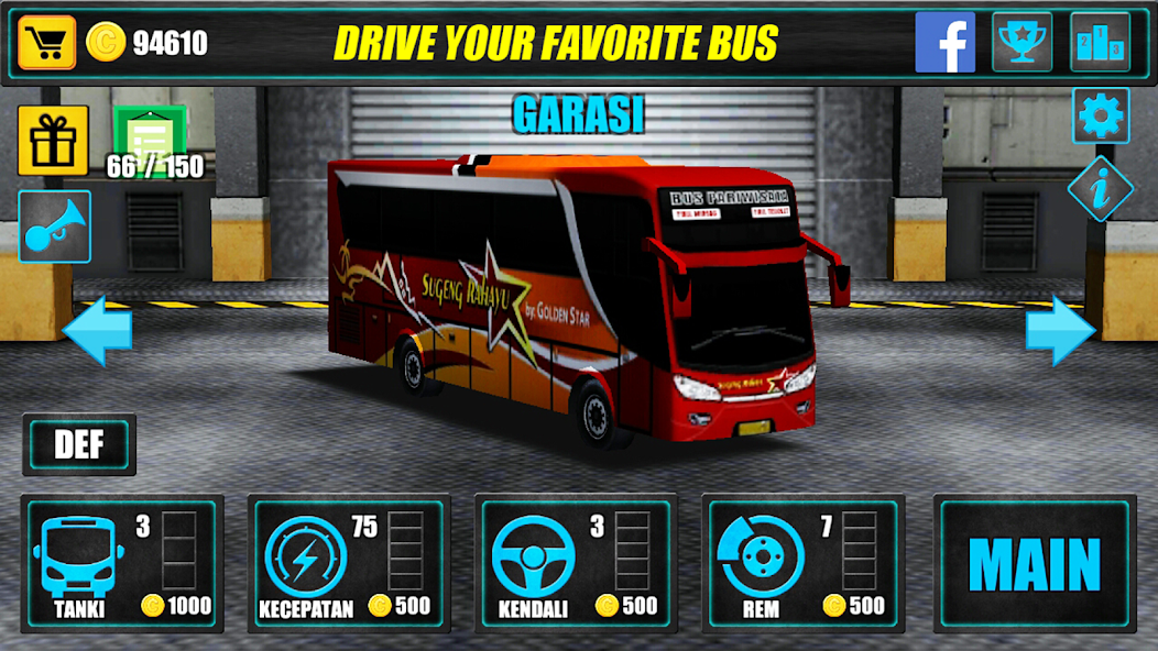 Telolet Bus Driving 3D