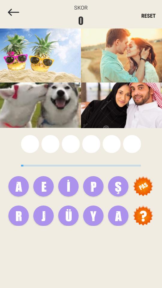 4 Fotos 1 Palabras