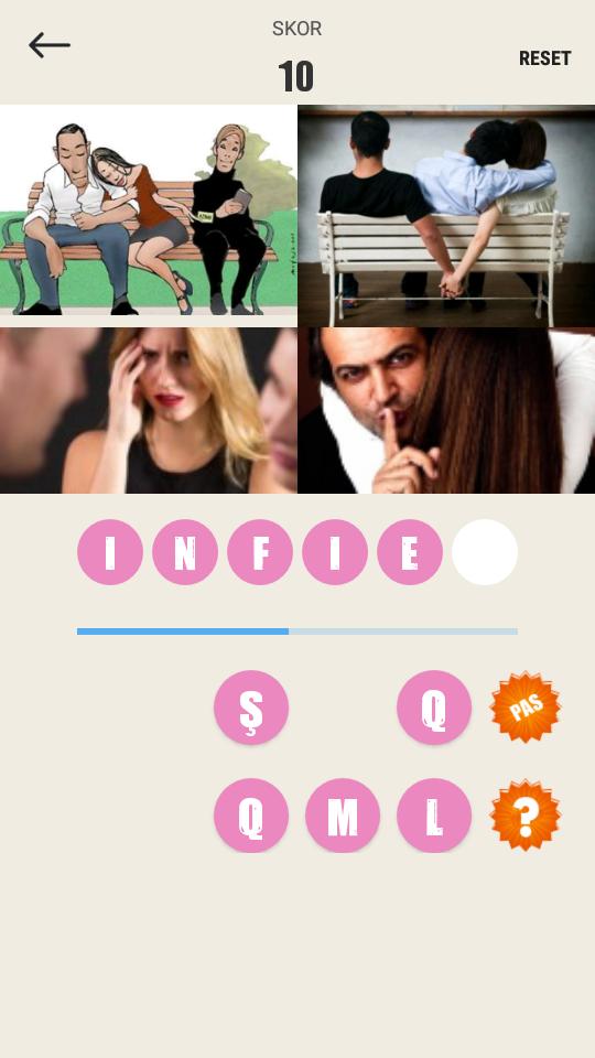 4 Fotos 1 Palabras