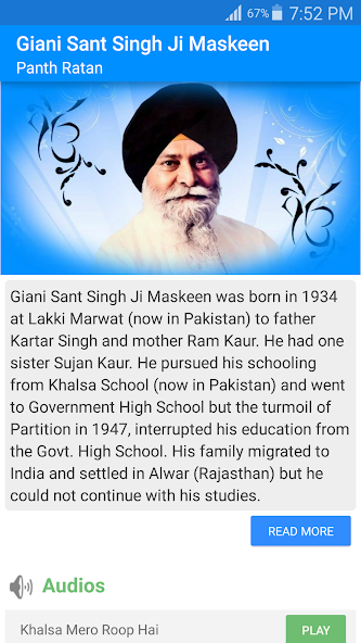 Sant Singh Ji Maskeen