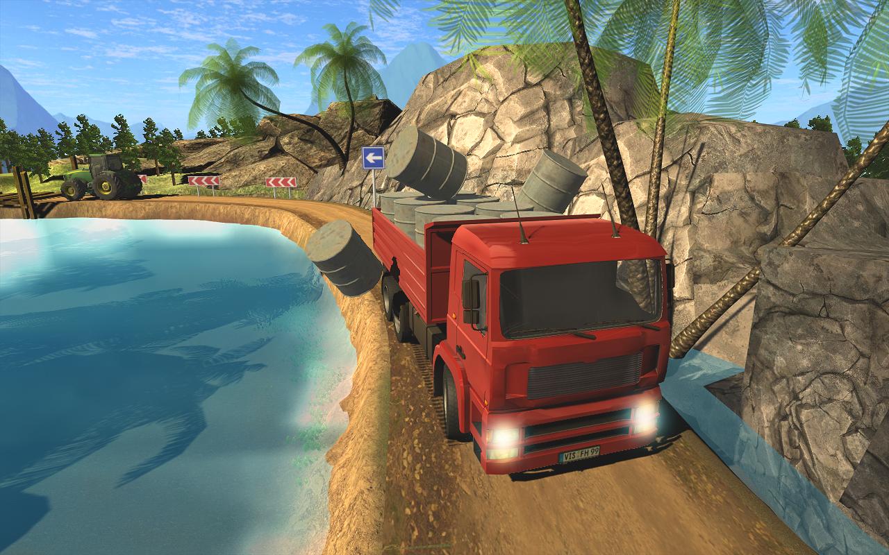 Truck Driver Cargo Delivery