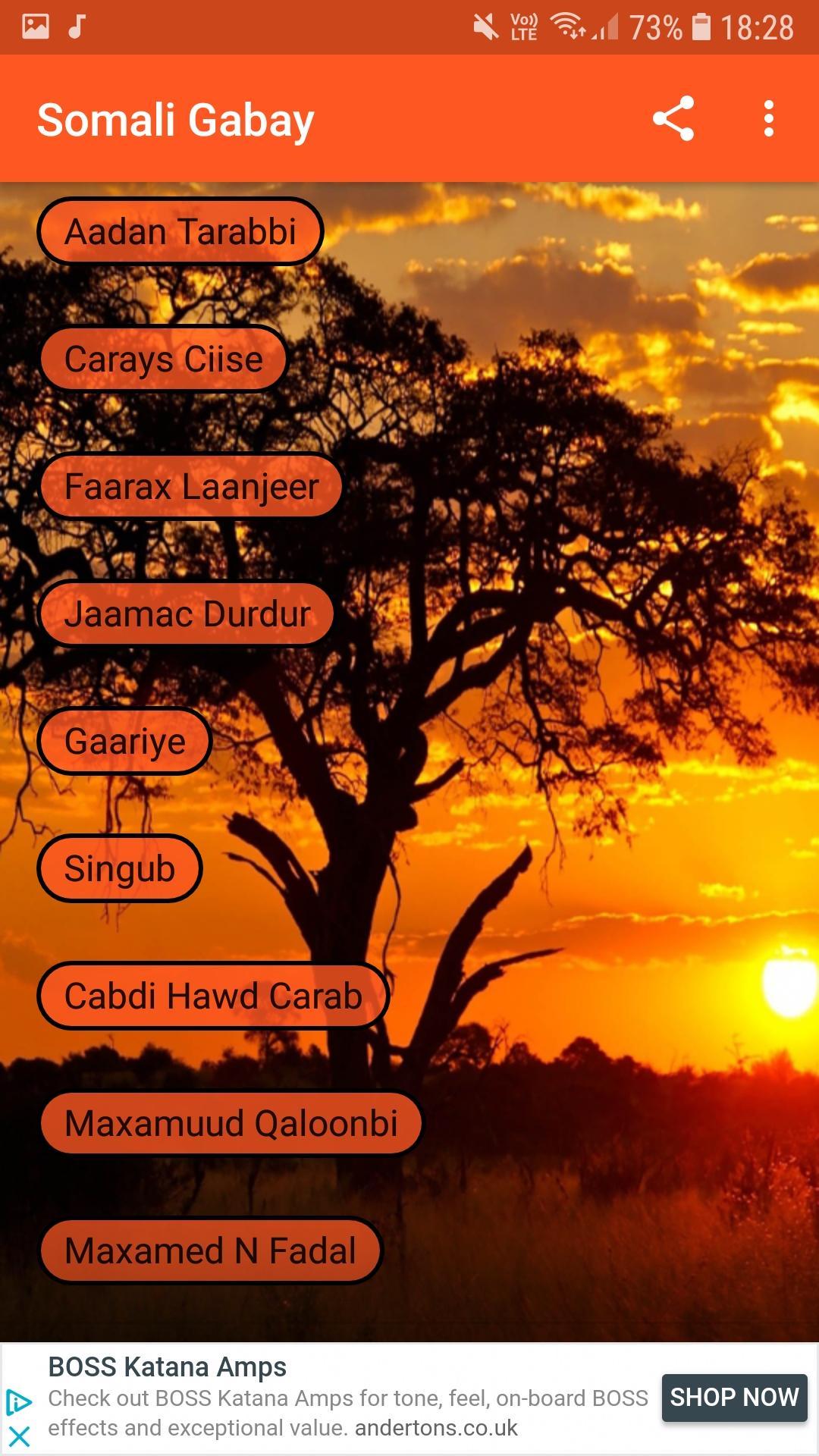 Somali Gabay