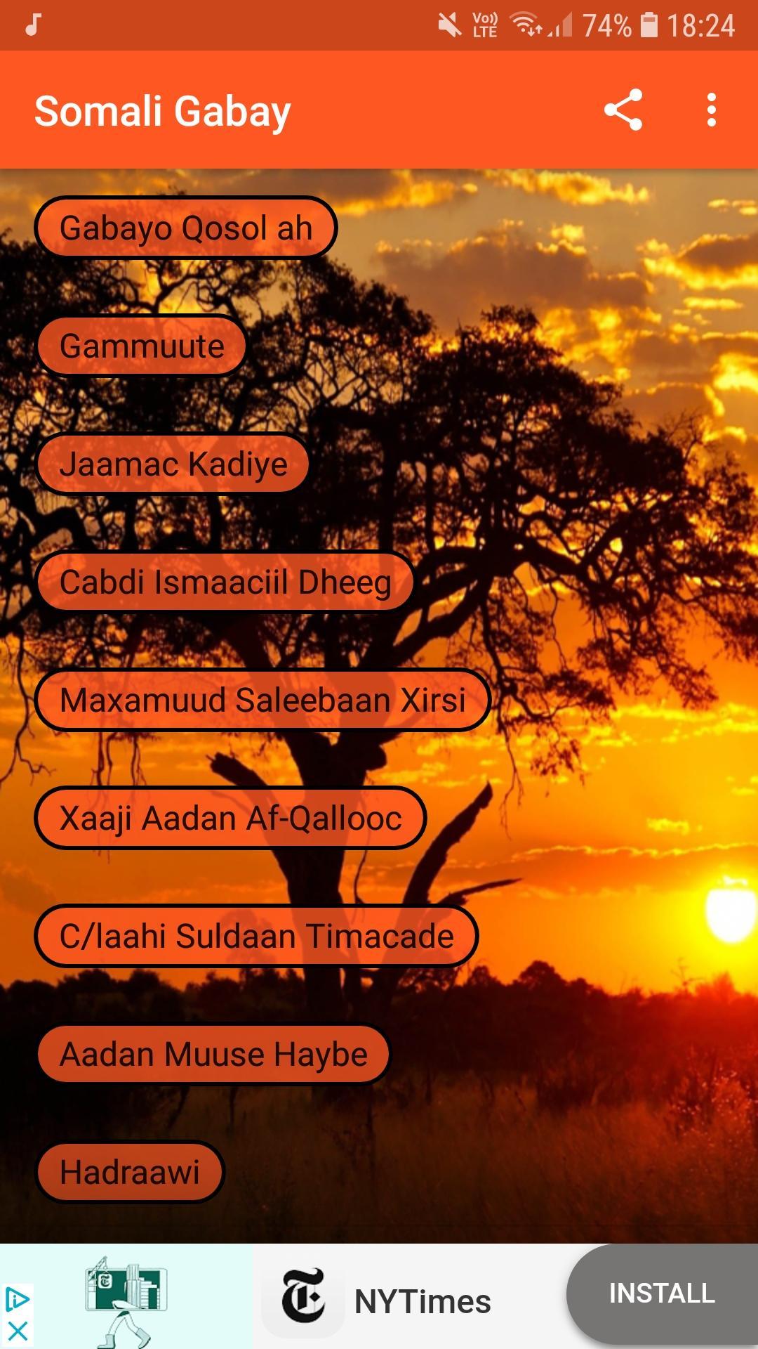 Somali Gabay
