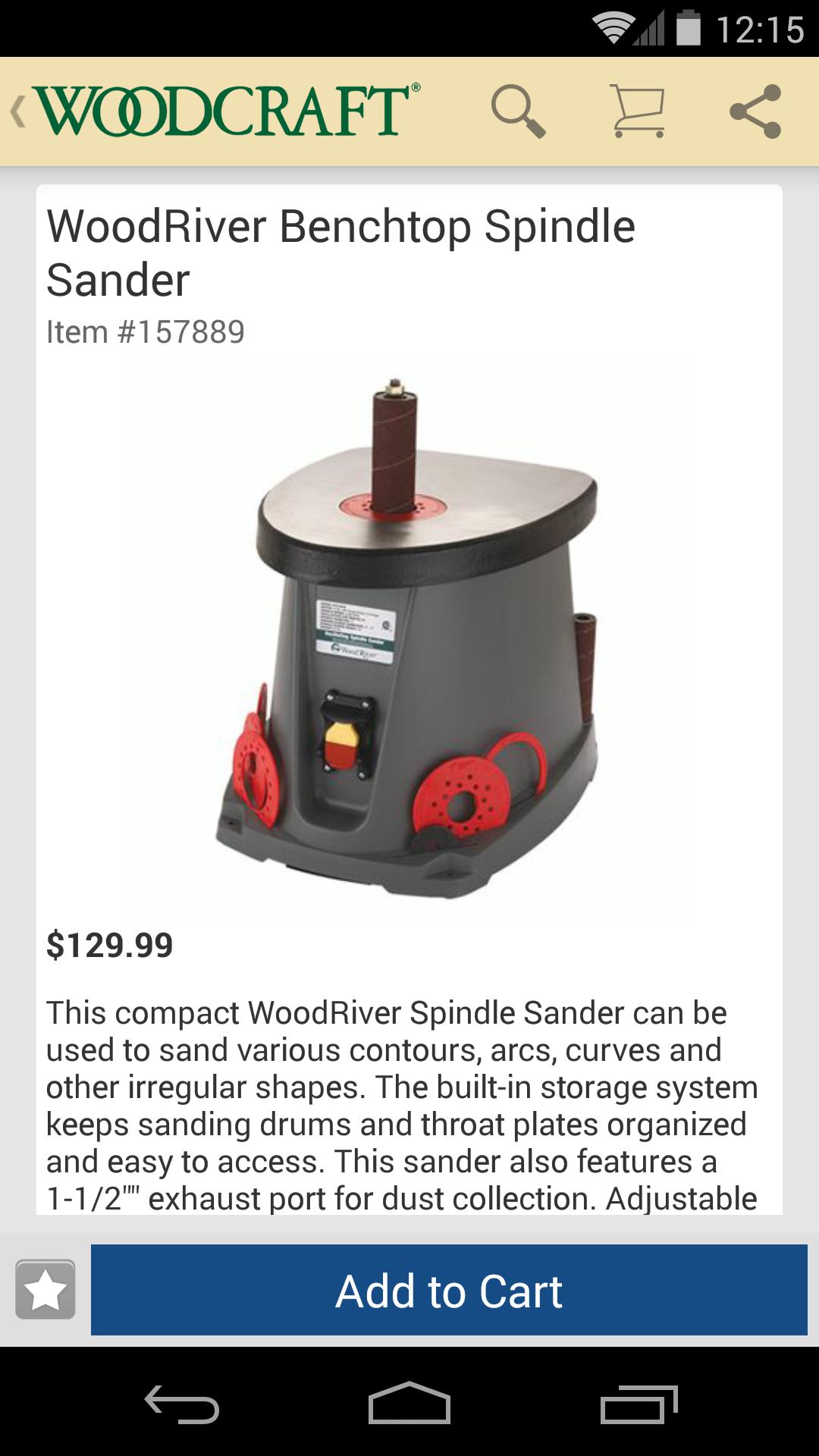 Woodcraft Shopping