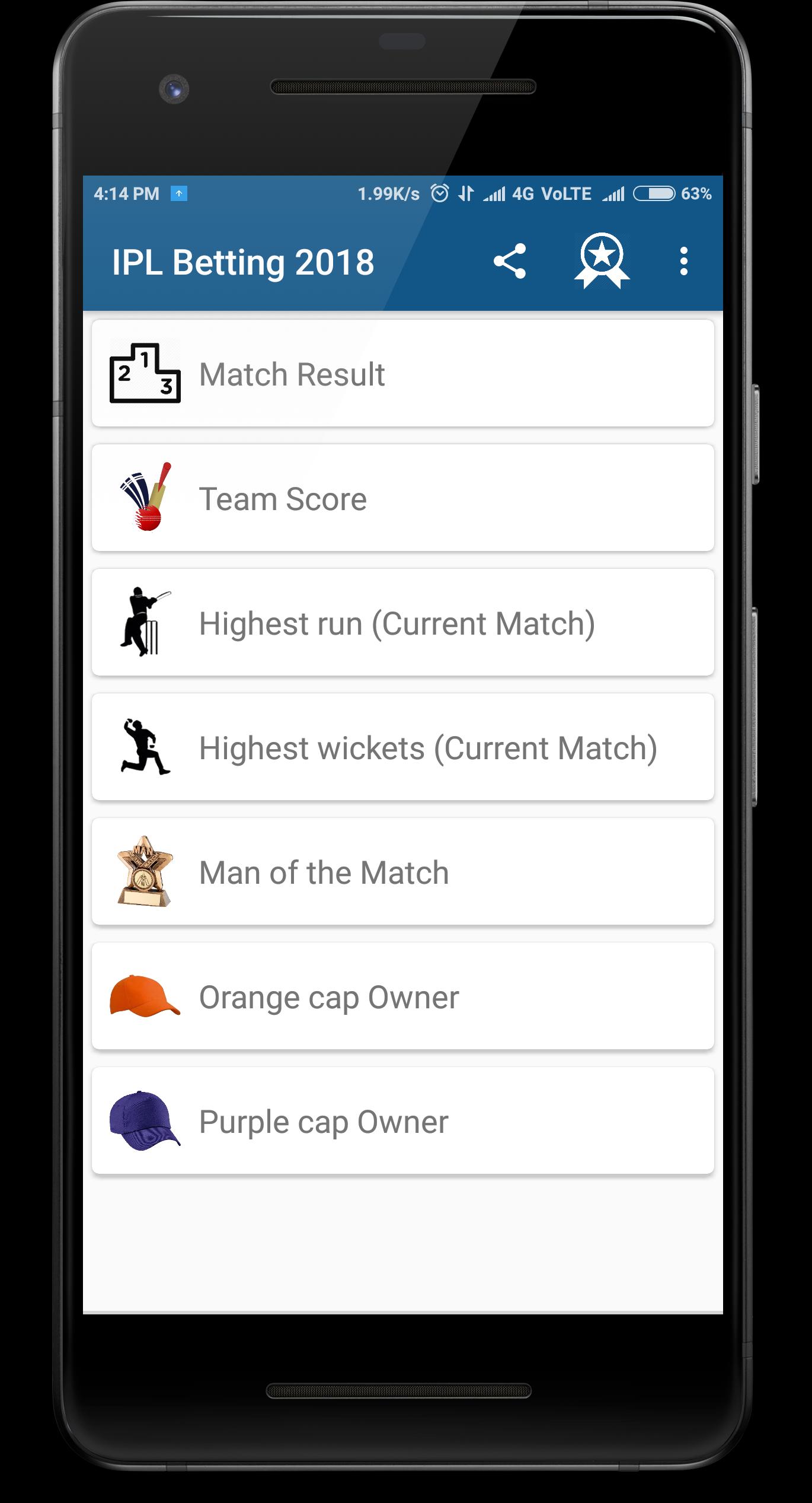 IPL Betting 2018