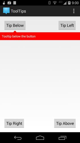 ToolTips Sample