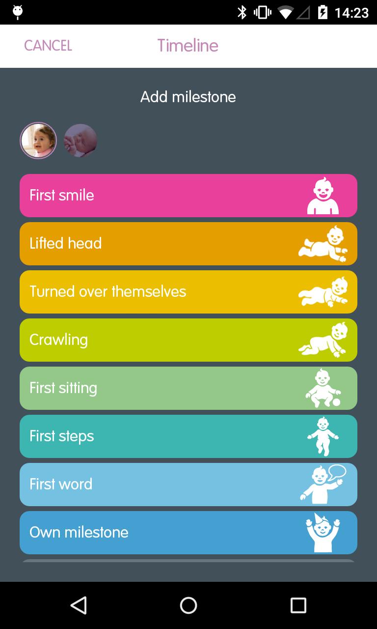 MAM Baby Diary