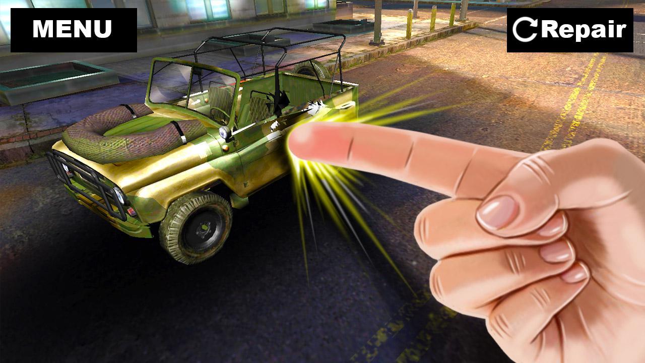 Simulator Crush UAZ Car