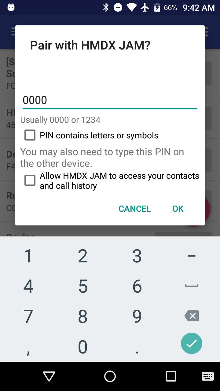 Bluetooth Pair