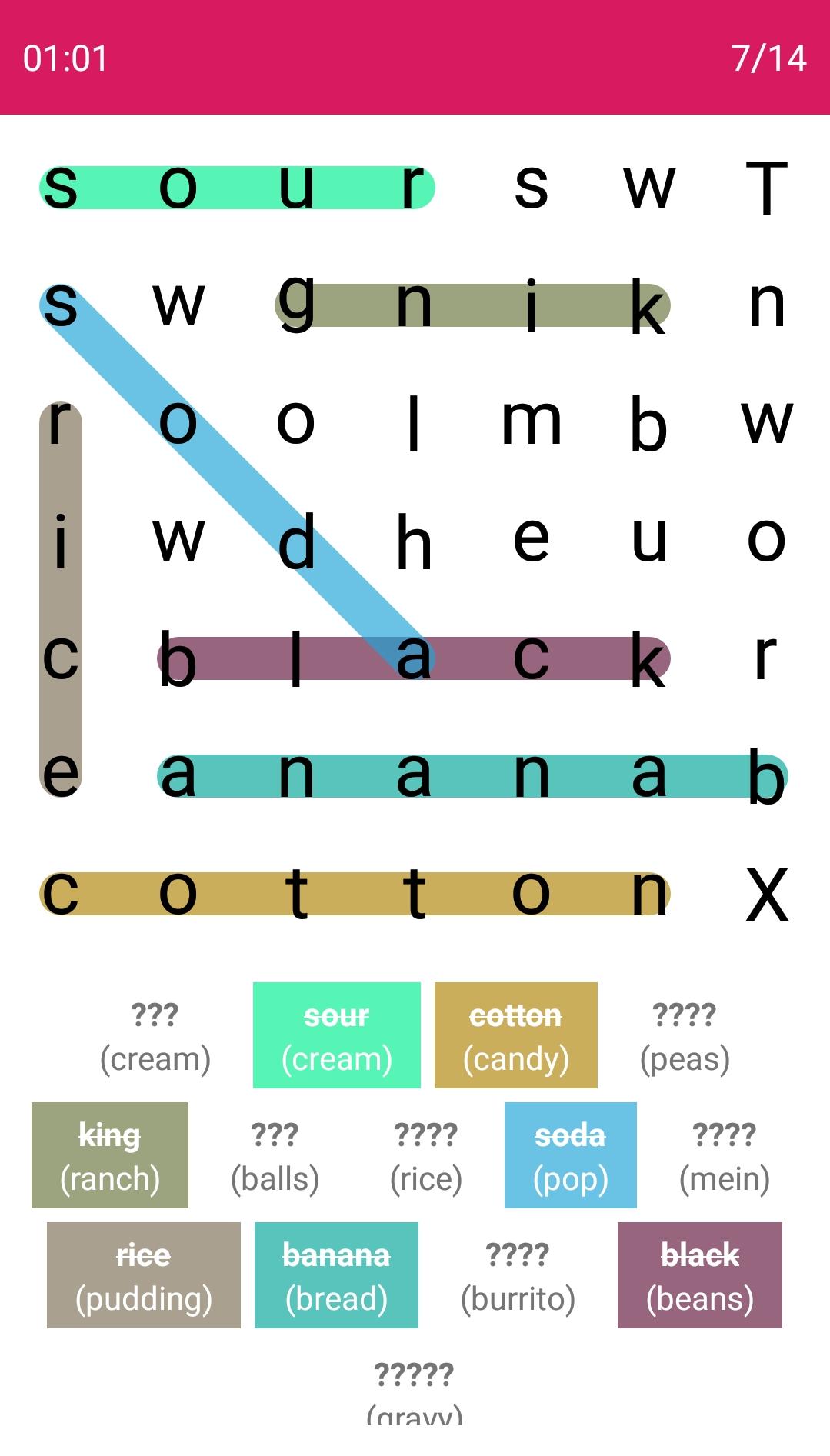 Mystery Word Search