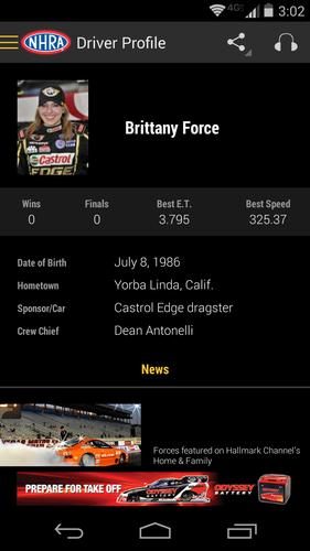 NHRA