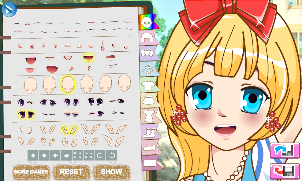Dress Up Games - Anime Uniform