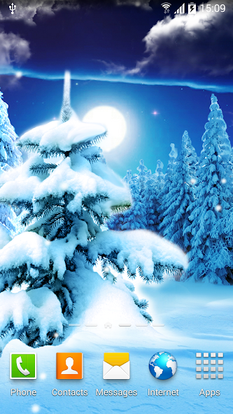 Winter Forest Live Wallpaper