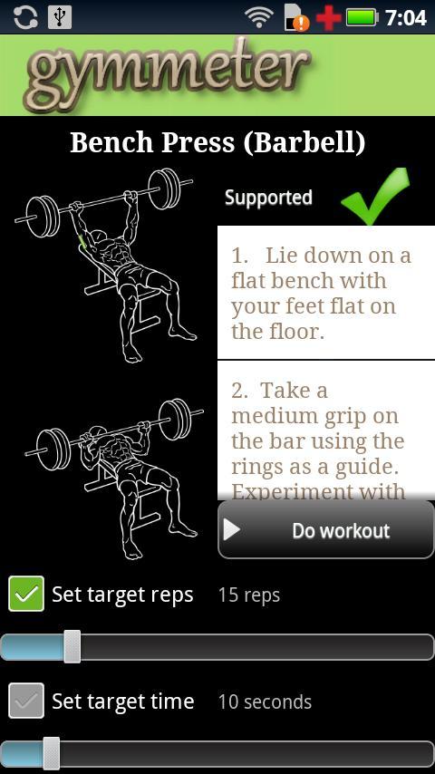 Gym Meter