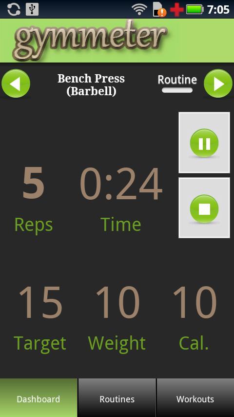 Gym Meter