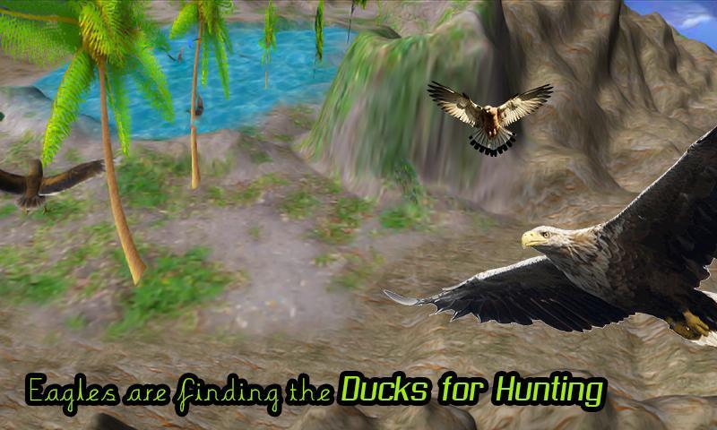 Duck Rescue Wild Eagle Attack