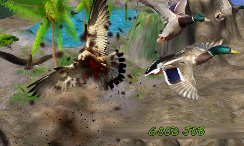 Duck Rescue Wild Eagle Attack