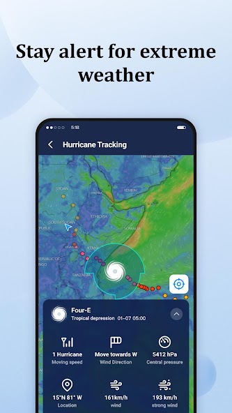 Daily Forecast: Weather&Radar