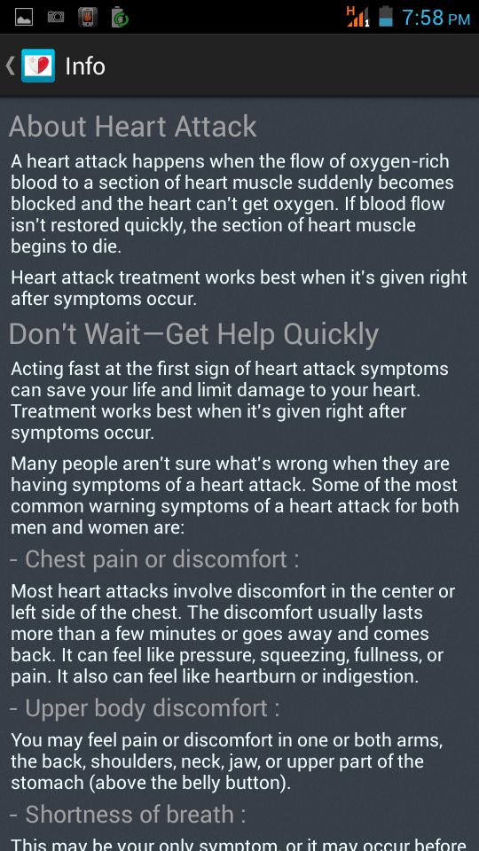 Heart attack Fast Help