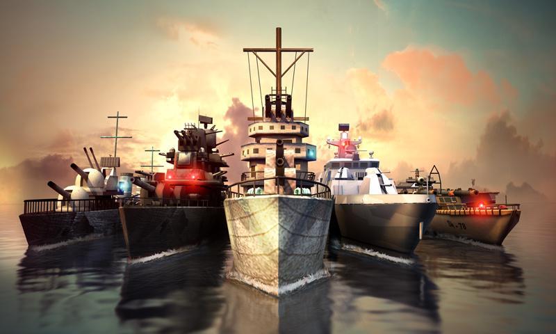 WWII Pacific Naval Battle