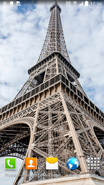 Rainy Paris Live Wallpaper