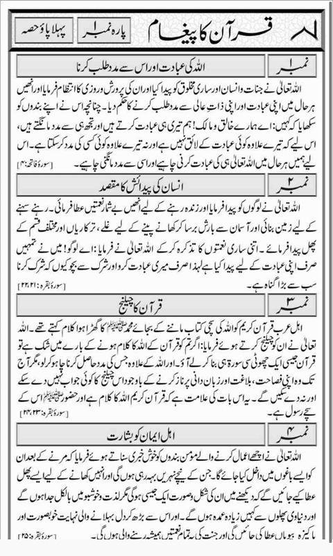Quraan Ka Paigaam