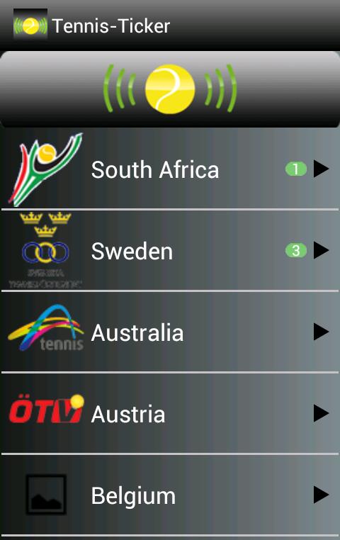 Tennis-Ticker