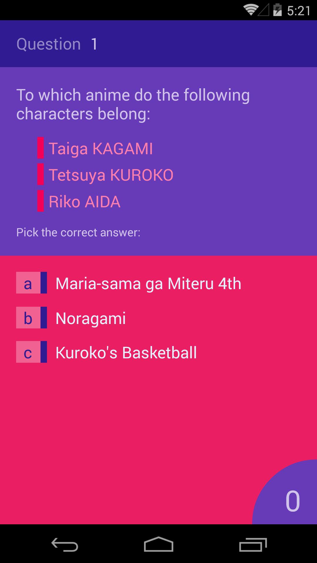 Guess The Anime
