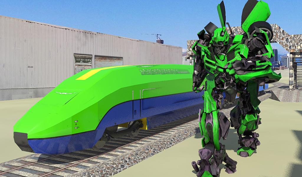 Euro Train Transformation Robo