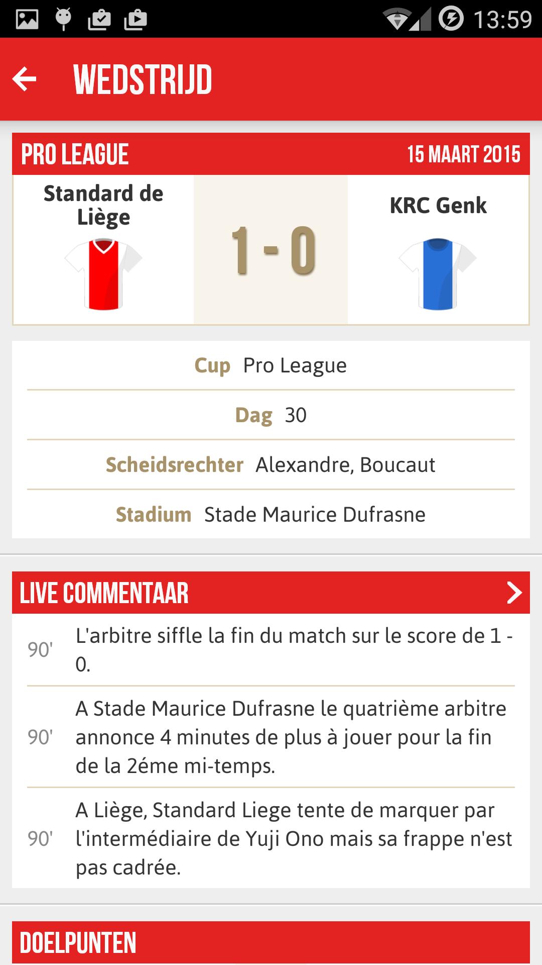 Fans de Standard
