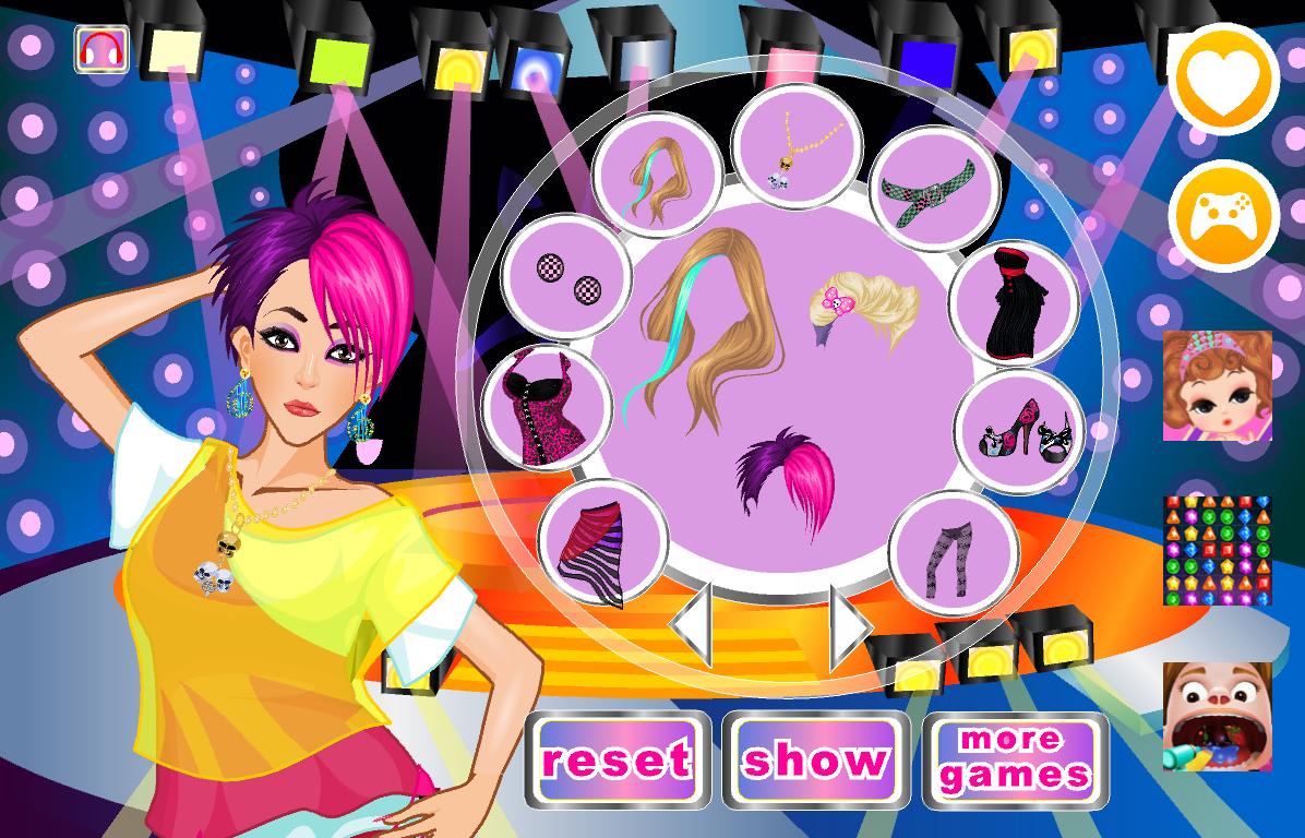 Dress Up: Attractive Girl