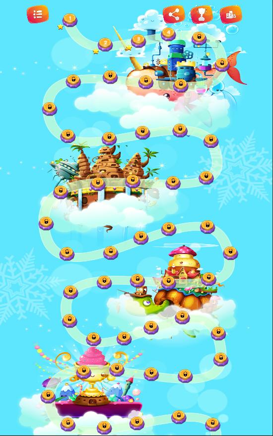 Bubble Shooter Down