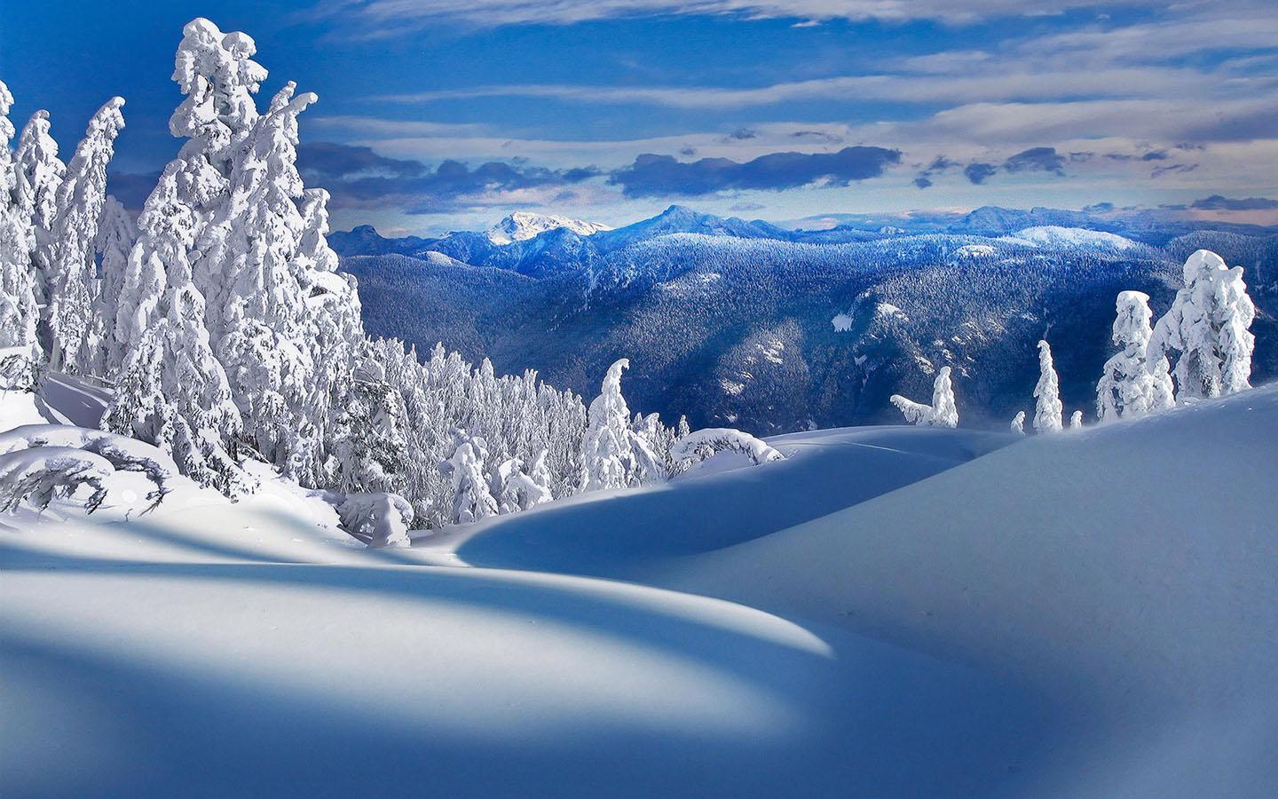 Snowstorm Wallpaper