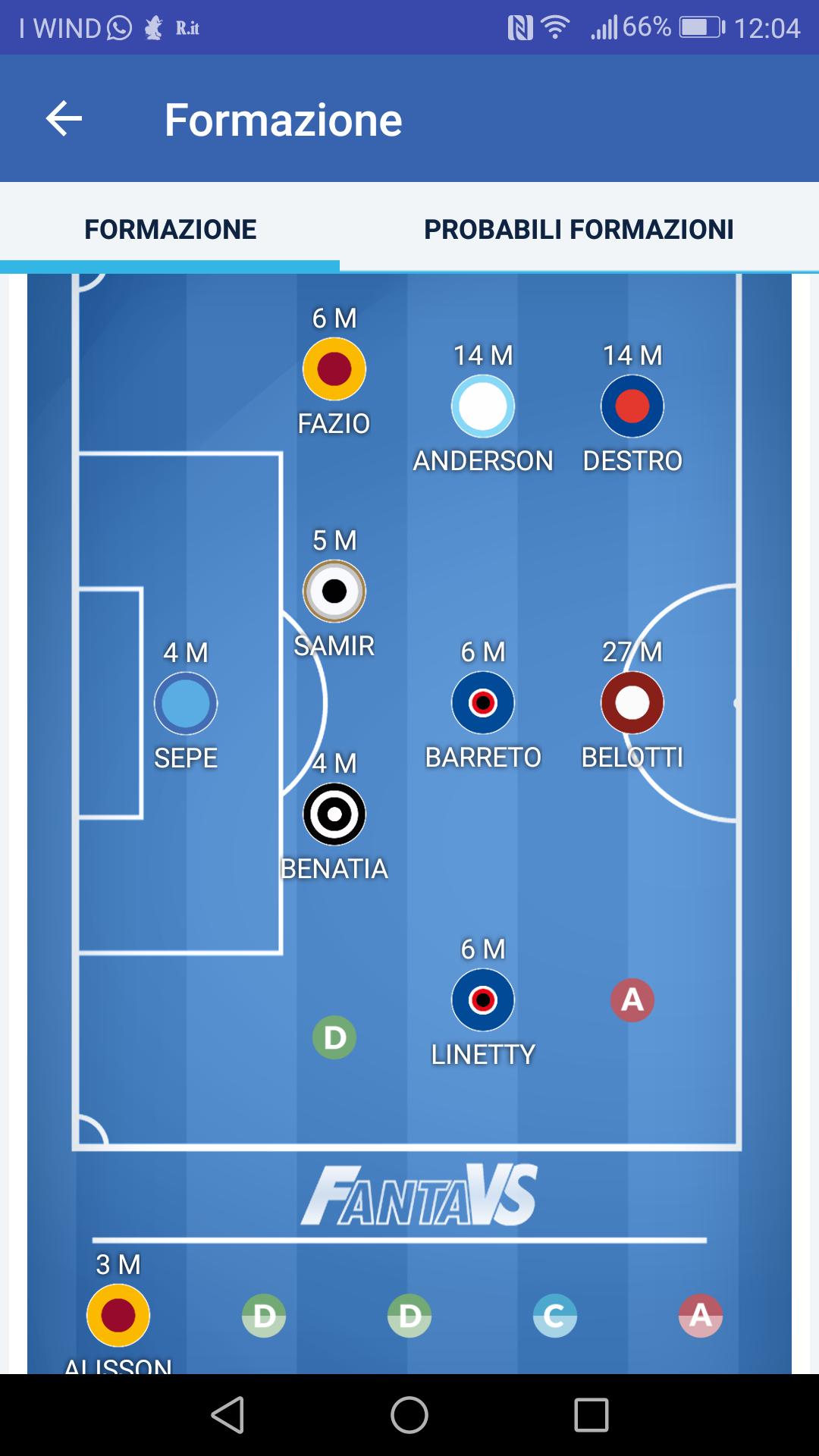 FantaVS Fantacalcio