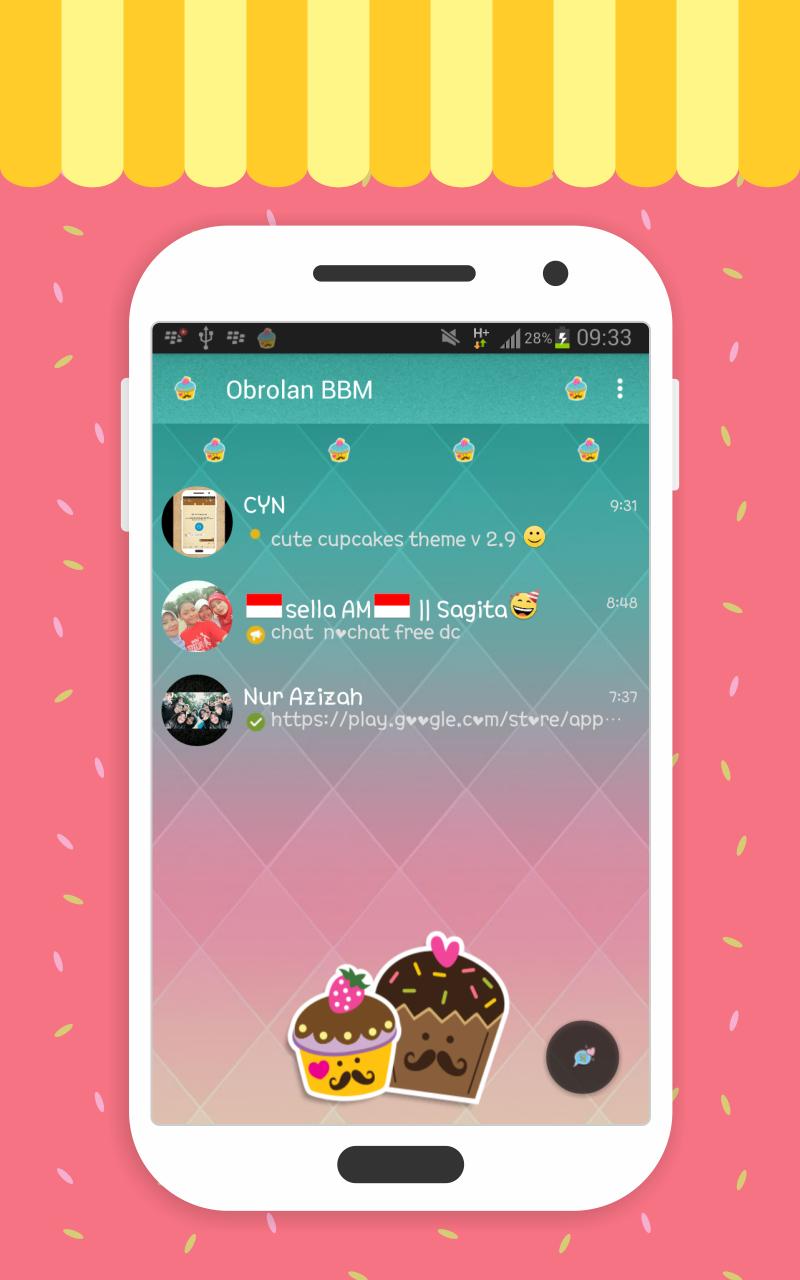 Cupcakes Theme Free