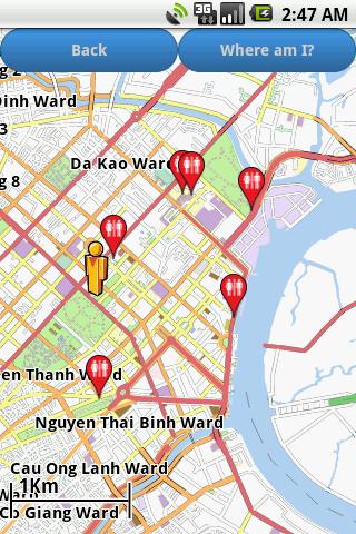 Vietnam Amenities Map (free)