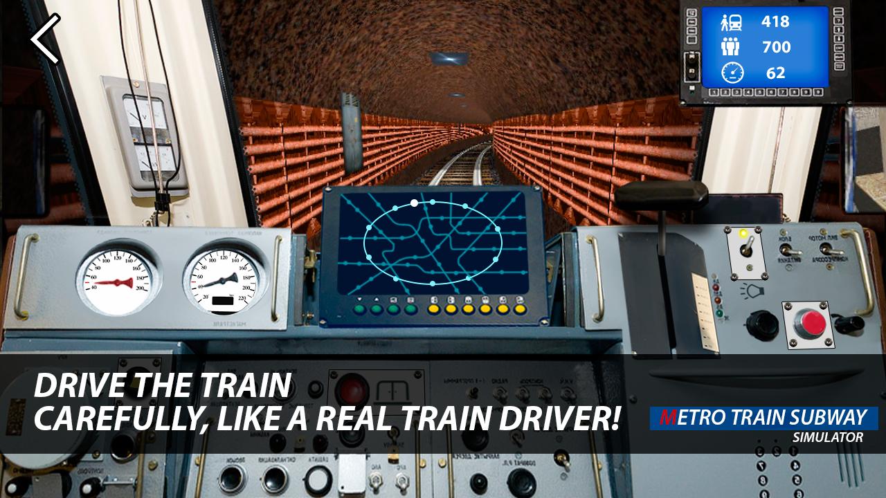 Metro Train Subway Simulator
