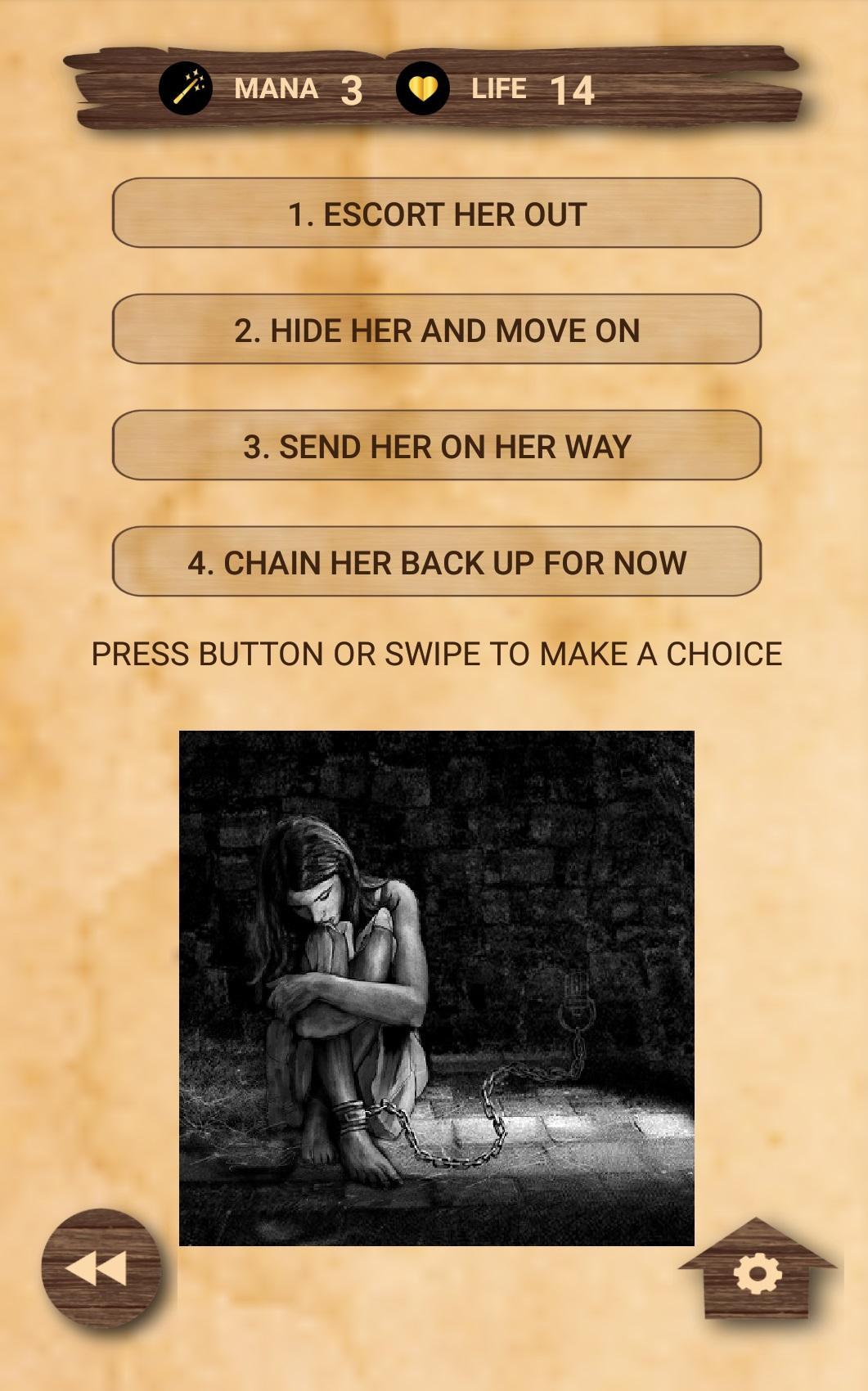 Audio Game: Wizard's Choice