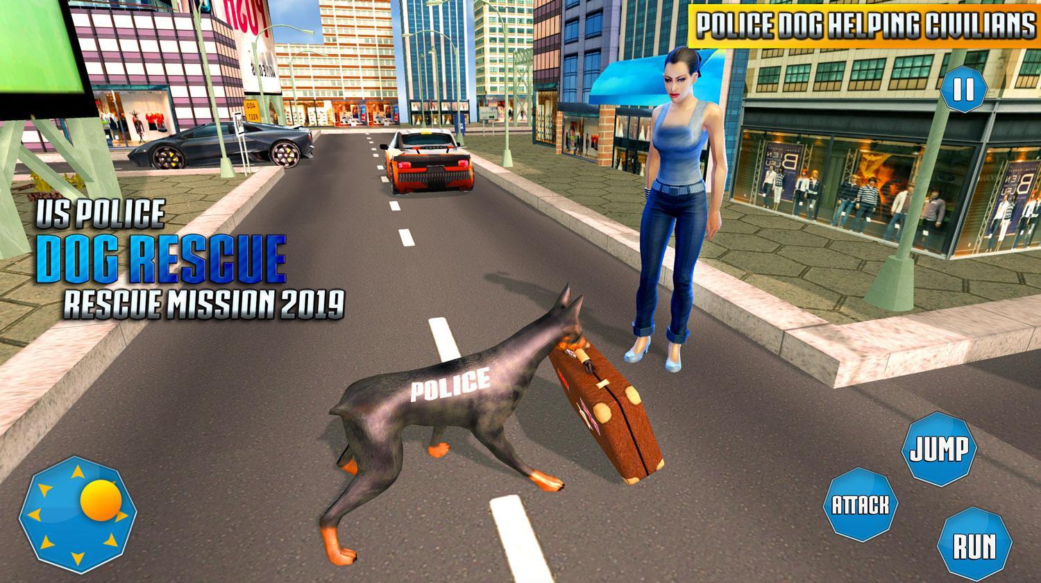 Army Dog Airport Crime Chase