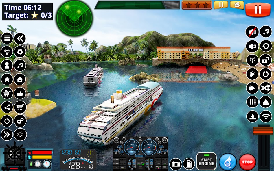 Ship Games Fish Boat