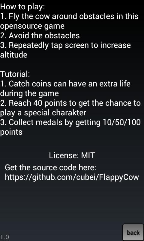 Flappy Cow