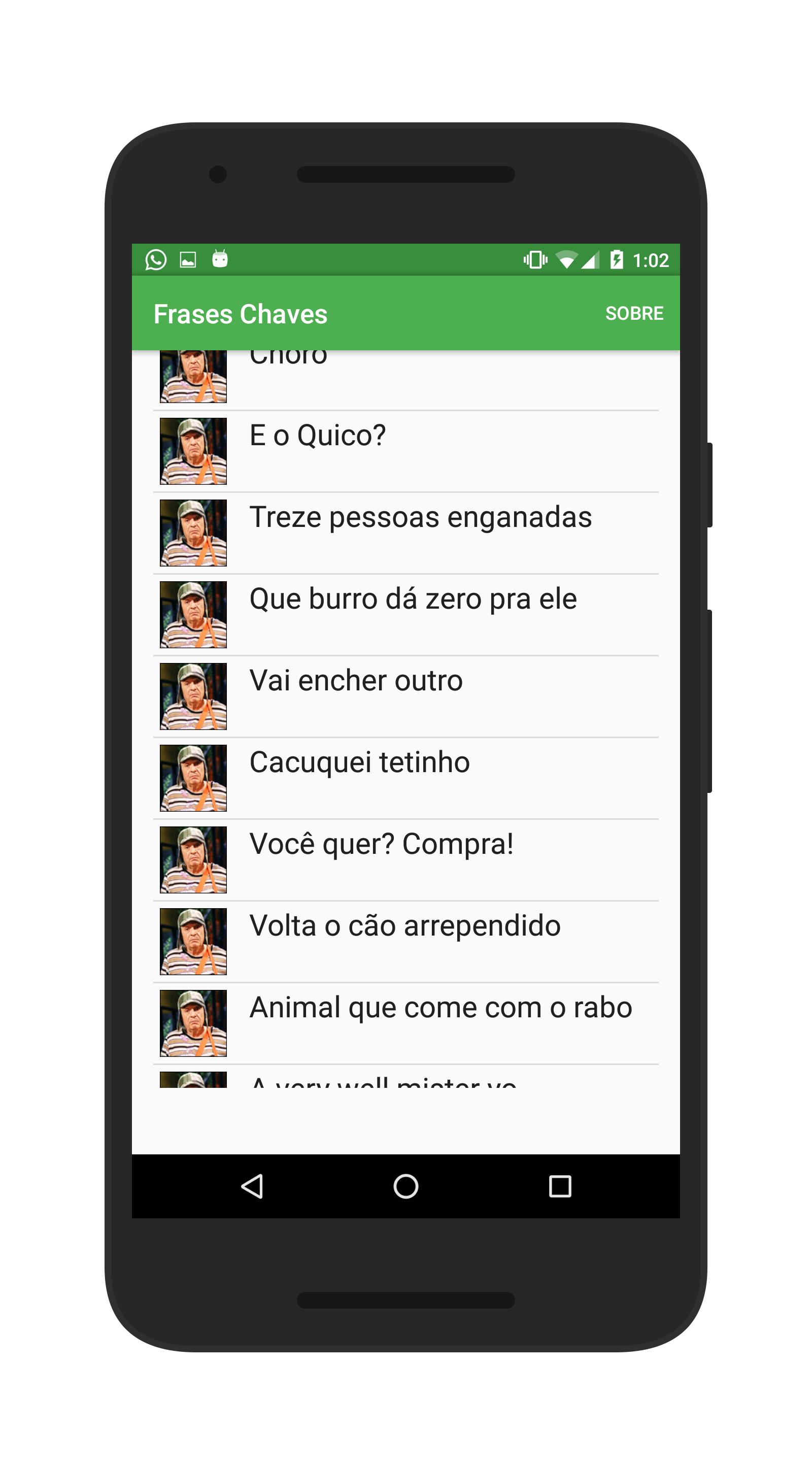 Frases Chaves