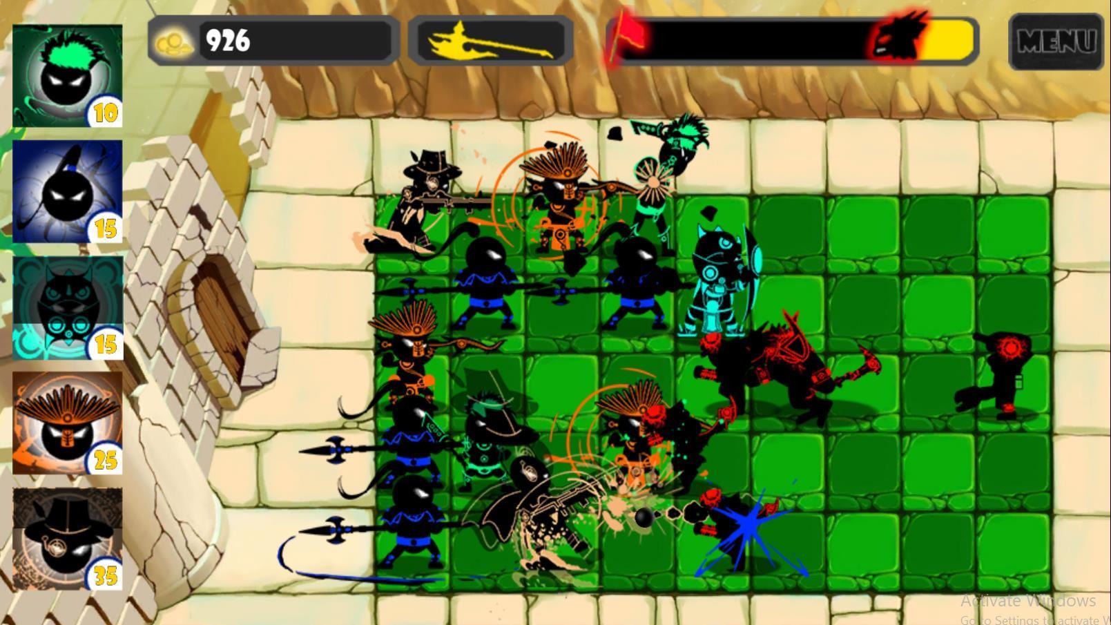 Stickman Legends : Stickman Vs Zombie