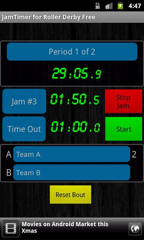 JamTimer for Roller Derby Free