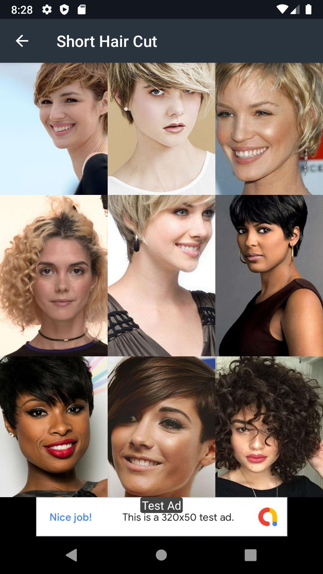Short Hair Cut