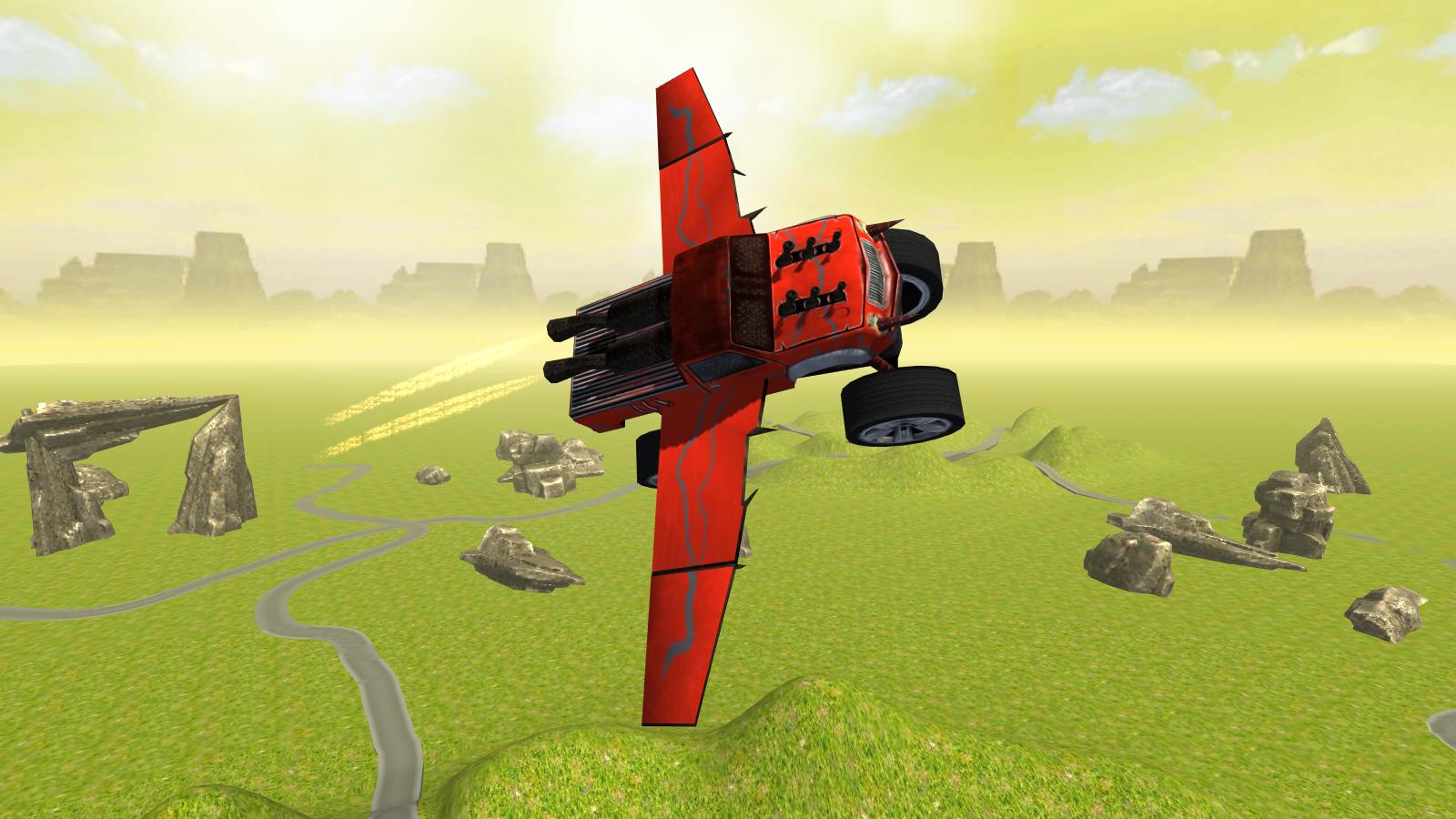 Flying Monster Truck Simulator 2019