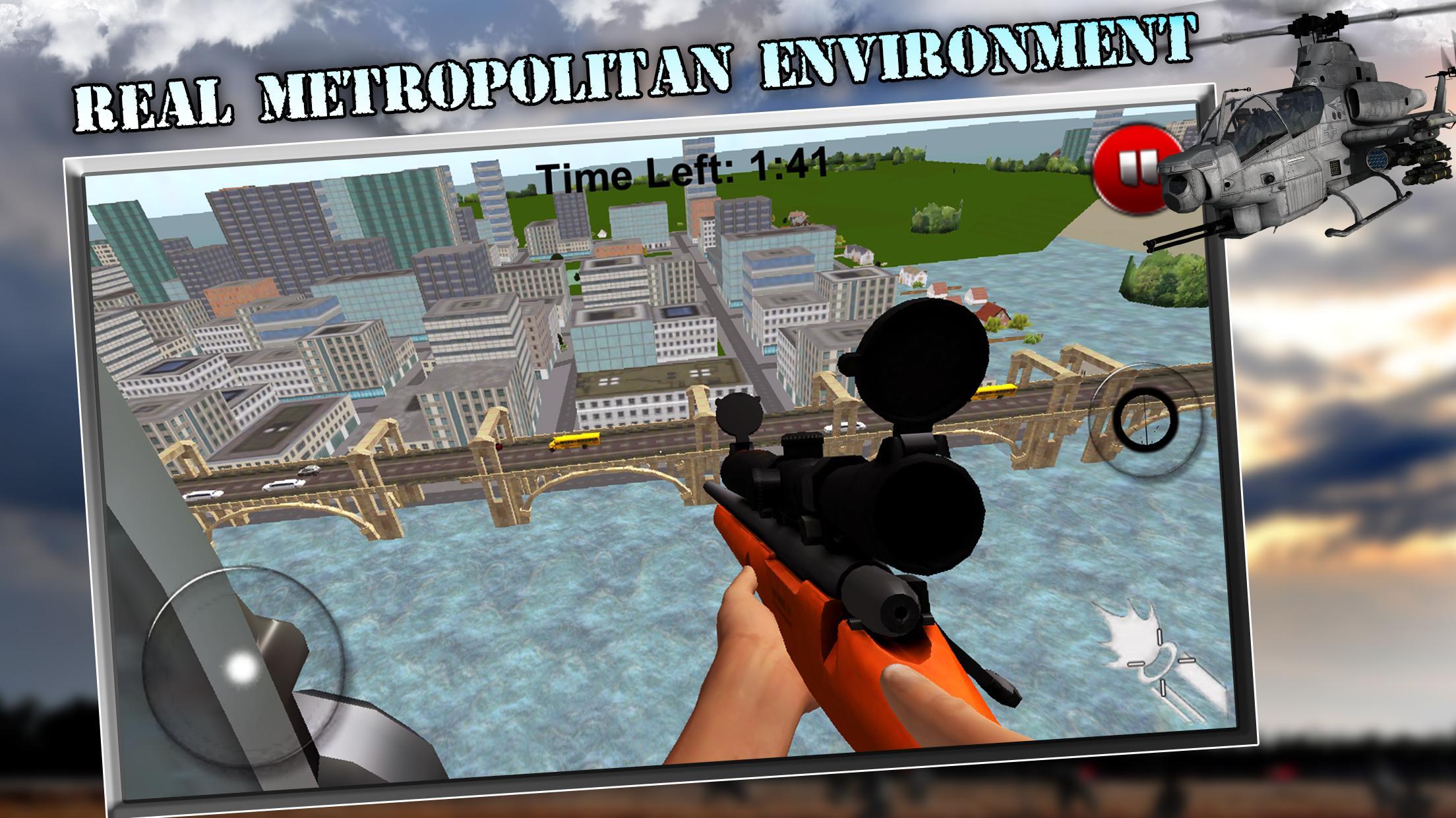 Helicopter Sniper Shooter